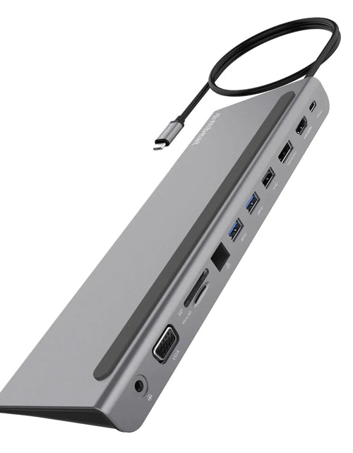 Load image into Gallery viewer, LapStation™ Pro- 11 in 1 Laptop Docking Station
