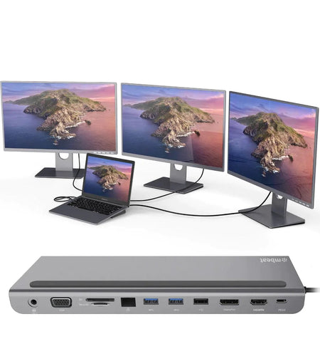 LapStation™ Pro- 11 in 1 Laptop Docking Station